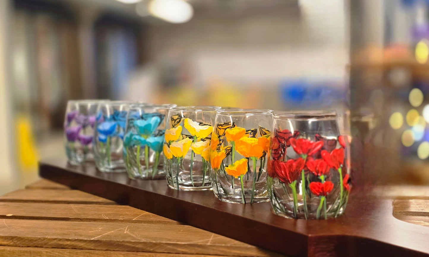 Rainbow of Poppies Taster Set