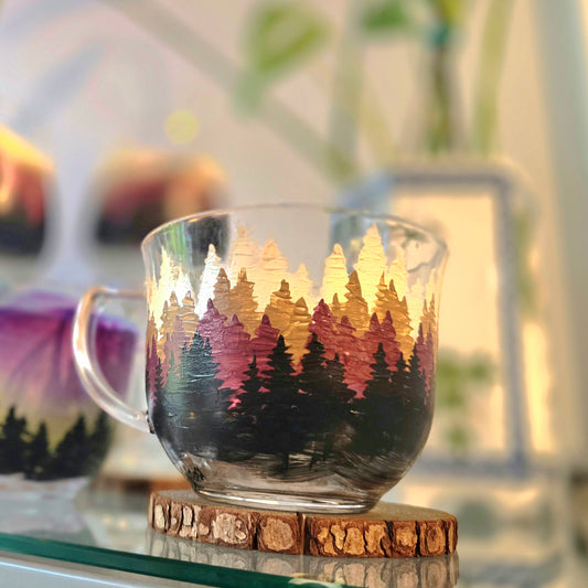 Tea Mug- Forest Trees Art