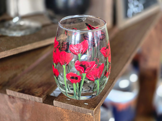 Taster Glasses and Sets- Poppy Art