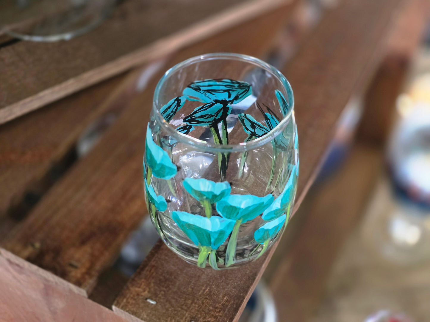 Taster Glasses and Sets- Poppy Art