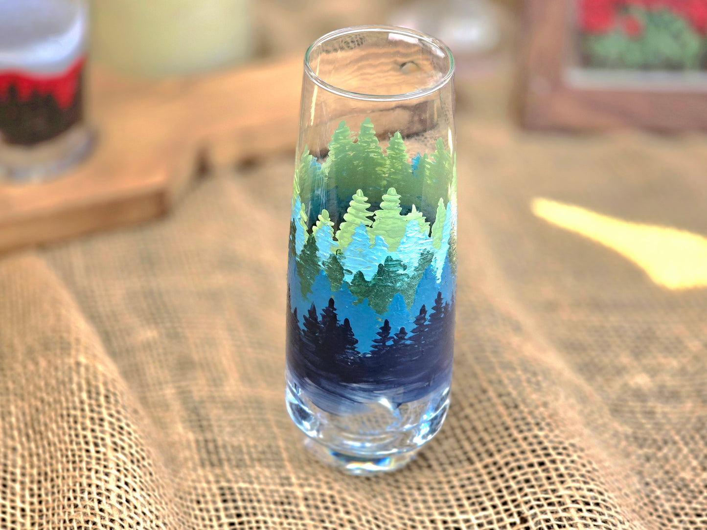 Stemless Flutes- Forest Trees Art
