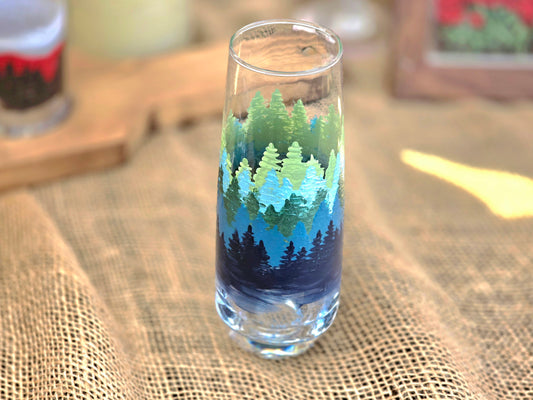 Stemless Flutes- Forest Trees Art