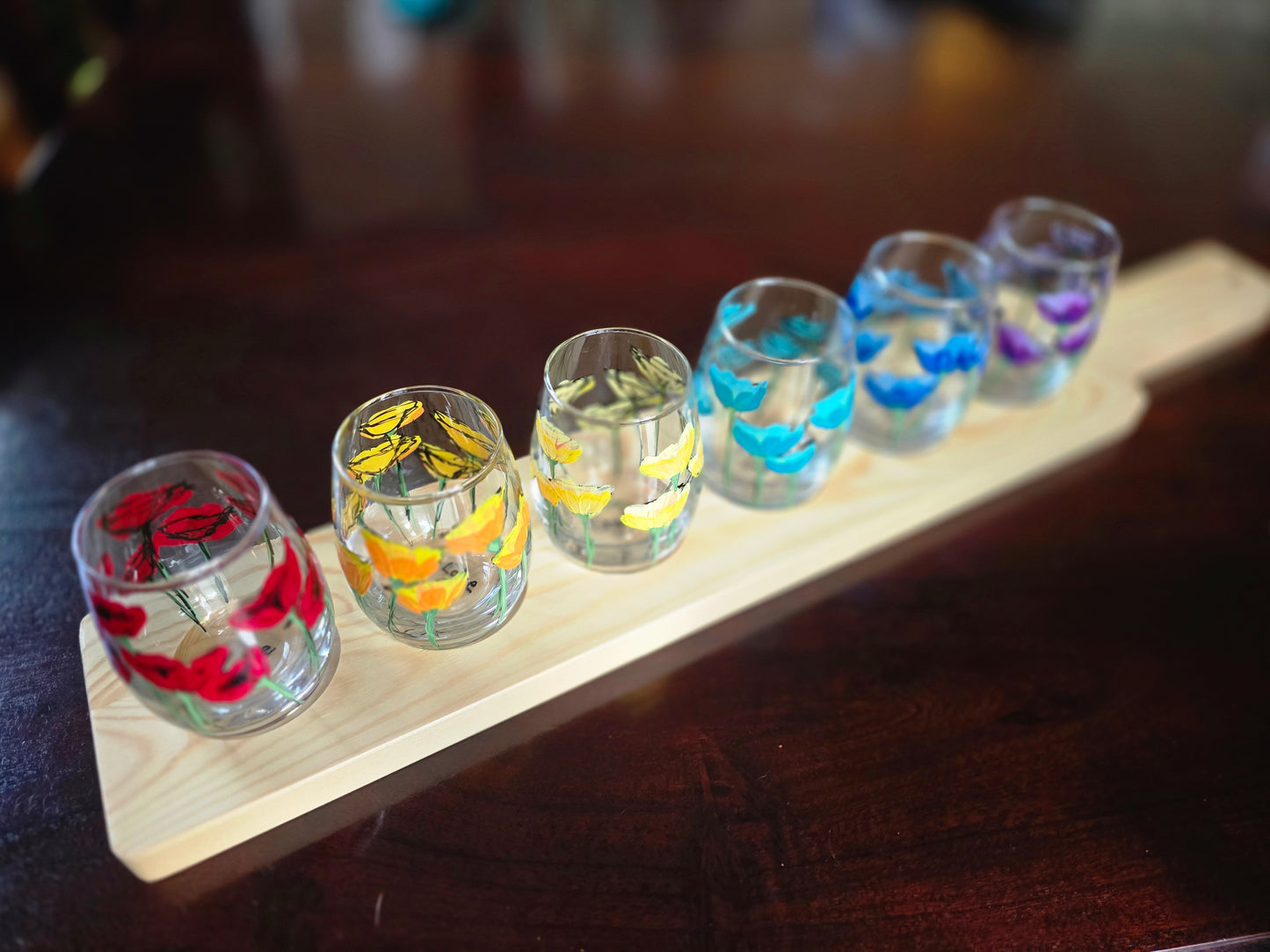 Rainbow of Poppies Taster Set