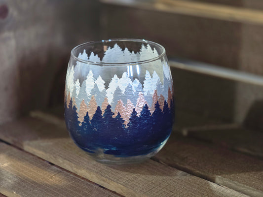 Red Wine Glass- Forest Collection