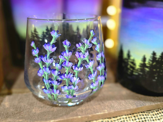 Brandywine Glass- Lavender Art