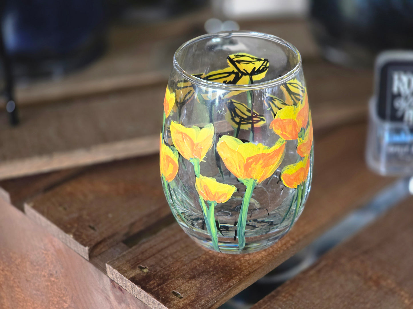 Taster Glasses and Sets- Poppy Art