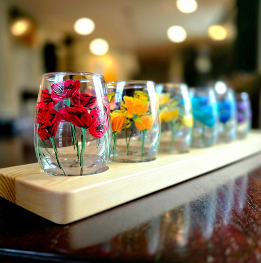 Rainbow of Poppies Taster Set