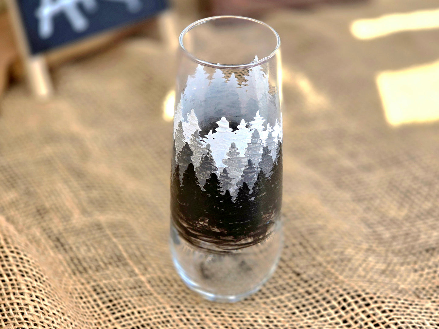Stemless Flutes- Forest Trees Art